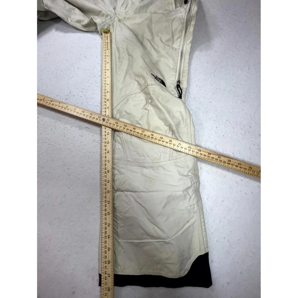The North Face Hyvent Snowboarding Pants Mens Small‎ Beige Nylon Wide Leg Hiking